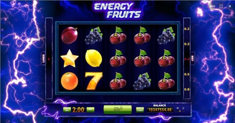 Játssz a Az Energy Fruits online nyerőgép a BF Gamestől slottal most ingyen! | Kaszinok.biz